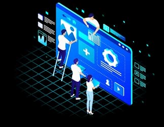 Custom web app development image