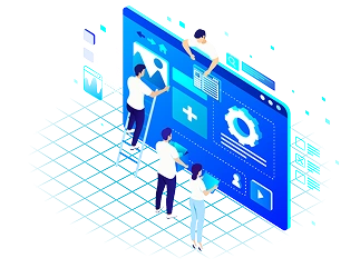 Custom web app development image